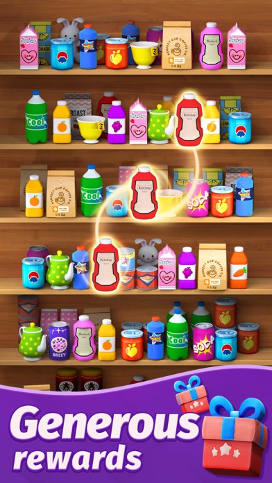 Goods Sort™ -Triple Busters 3D Screenshot