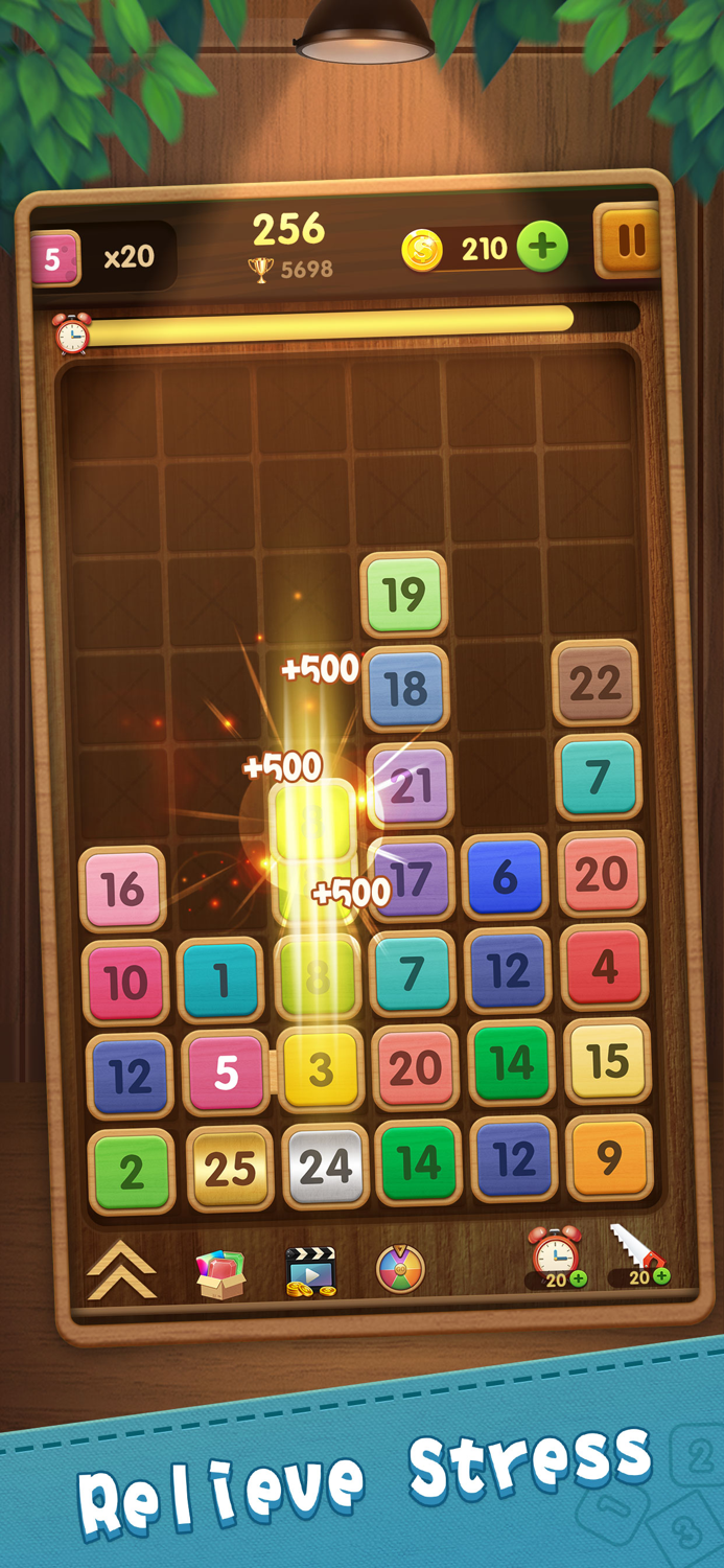 Merge Block - 2048 Puzzle