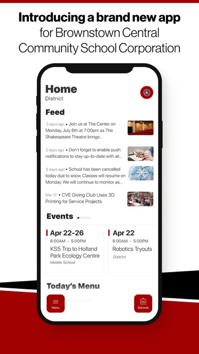 Brownstown Central Screenshot
