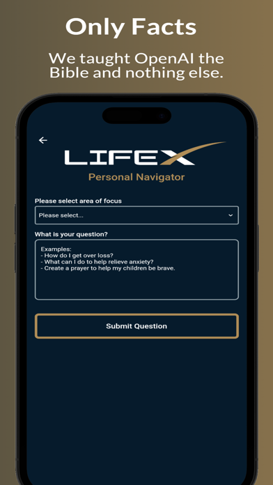 LifeX - AI Powered Bible Guide Screenshot