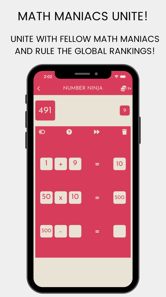 #3. Number Ninja - Math Sensei (iOS) 由: CENK YILDIRIM