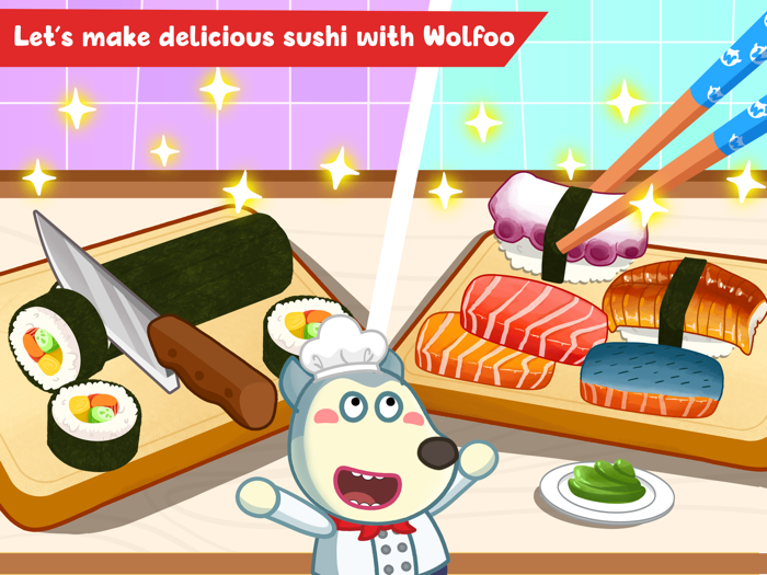 Wolfoo The Chef Cooking Game
