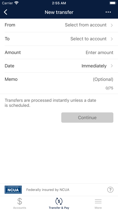Leadco Community Credit Union Screenshot