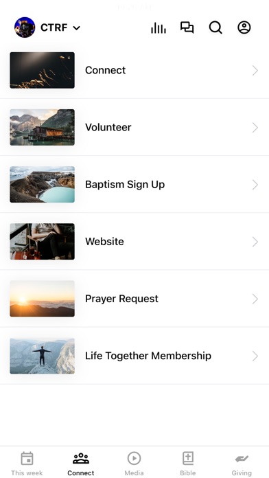 Christ the Rock Fellowship Screenshot