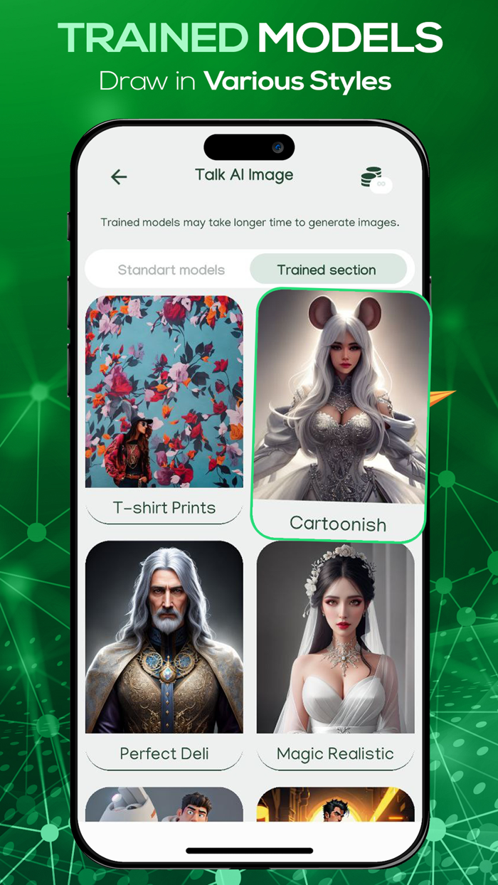 Talk AI Chatbot and Art Creator