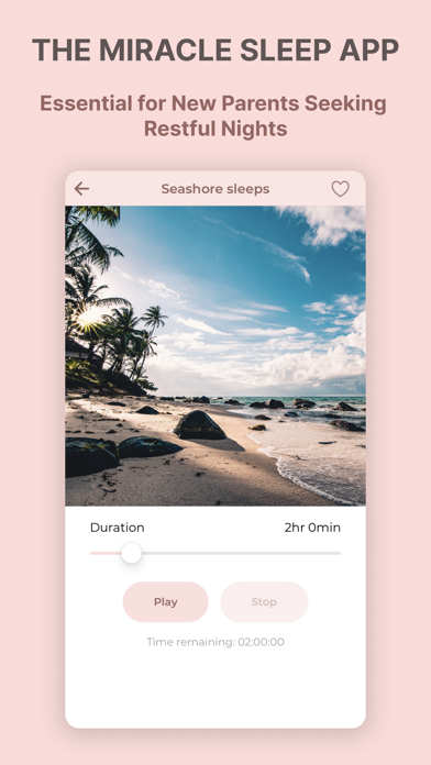 Baby sleep sounds by Easynap Screenshot