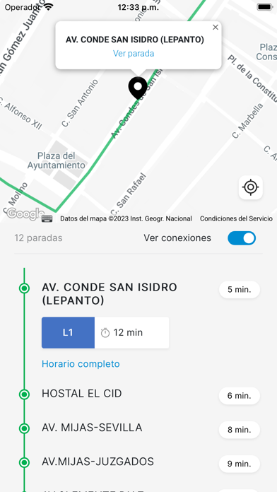 Fuengirola Transporte Urbano Screenshot