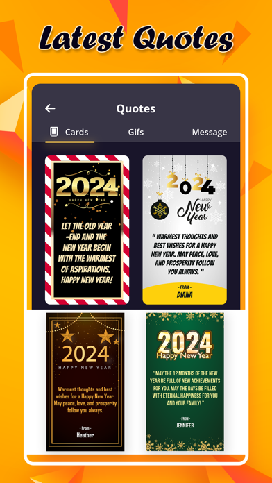 Screenshot #3 pour New Year 2024 Cards, Christmas