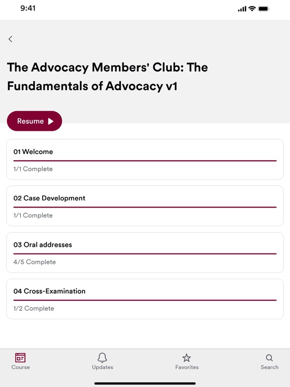 Screenshot #5 pour Advocacy Coach