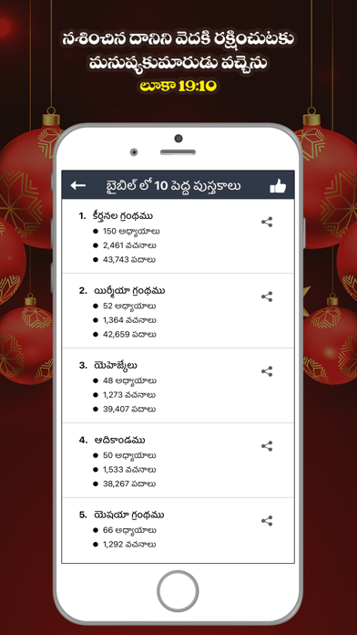 Telugu Bible Forever Screenshot