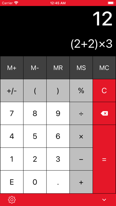 Screenshot #2 pour Converter and Calculator Lite