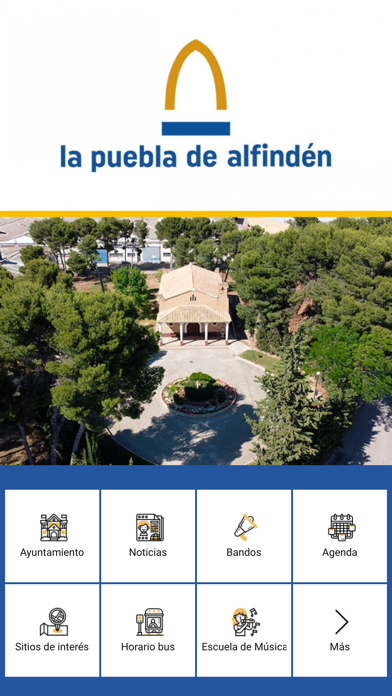 Ayto. La Puebla de Alfindén Screenshot