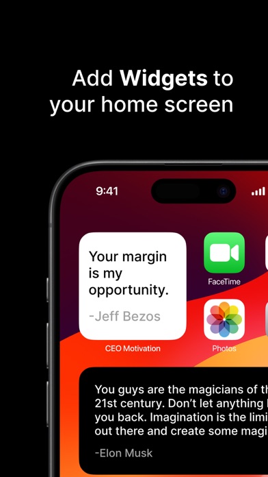 Entrepreneur Quotes from CEOs Screenshot