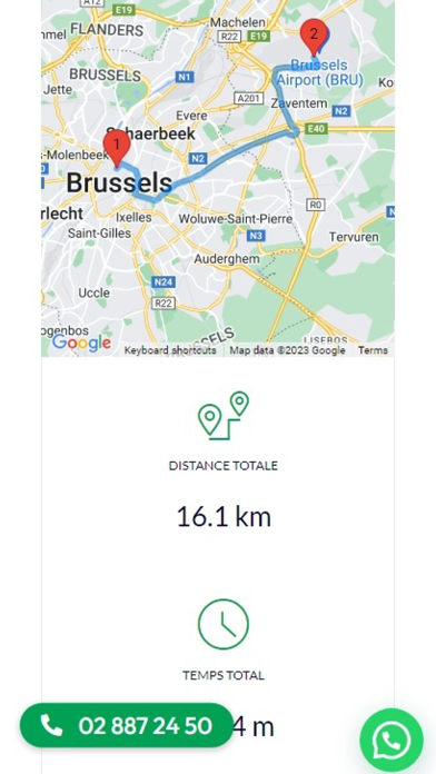 Allo Taxi Bruxelles Screenshot
