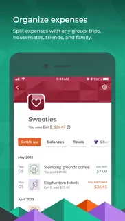 splitwise iphone screenshot 2