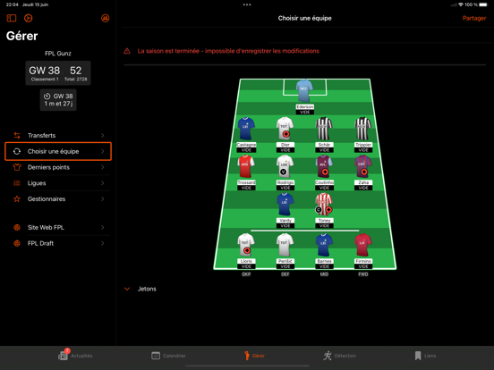 Screenshot #5 pour FPL Fantasy Football Manager