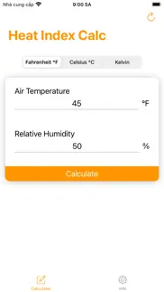 How to cancel & delete heat index calculator - calc 1