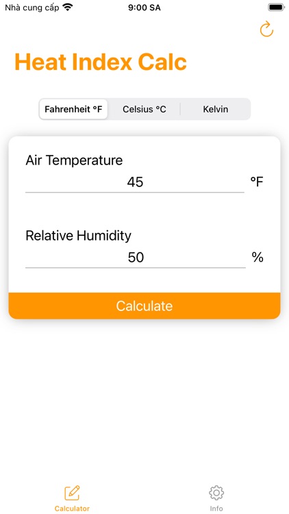 Heat Index Calculator - Calc
