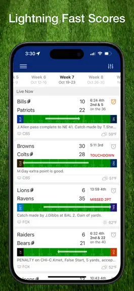Game screenshot Scores App: For NFL Football mod apk