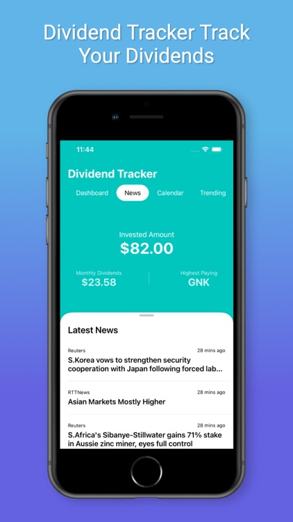 Mint Dividend Tracker