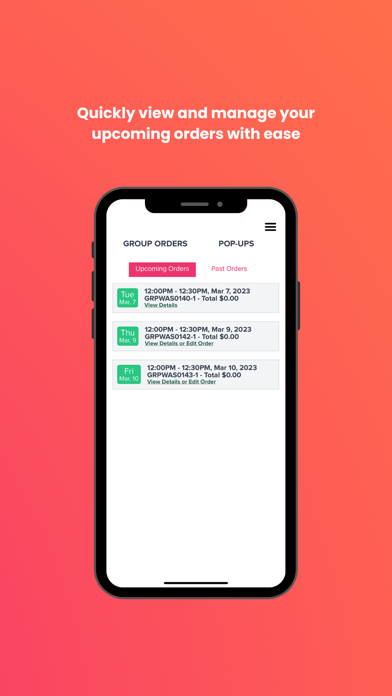 HUNGRY Foods Screenshot