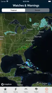 wjxt hurricane tracker iphone screenshot 3