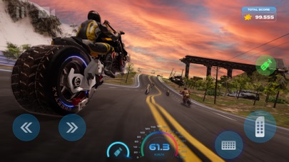Moto Racer 2044 Game Simulator Screenshot