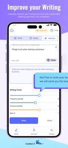 Chat AI - Writing Assistant screenshot #4 for iPhone