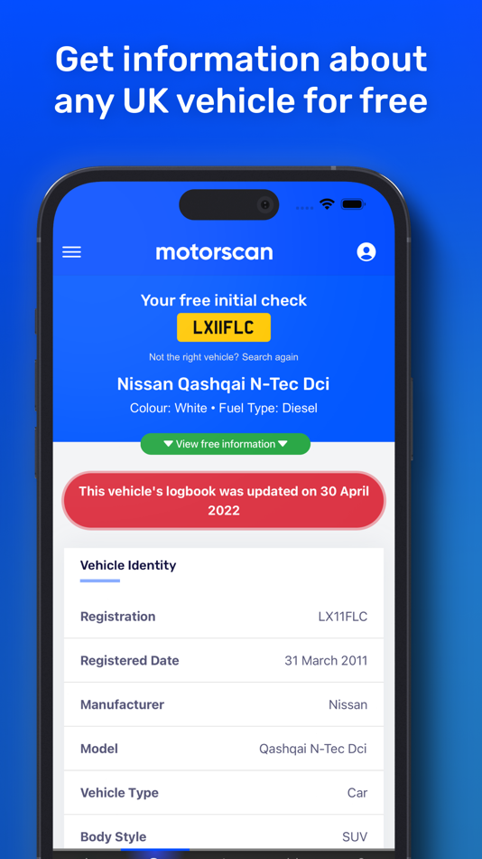 #4. Motorscan Car Check (iOS) 由: MS Motoring Limited