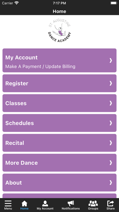 St. Augustine Dance Academy Screenshot