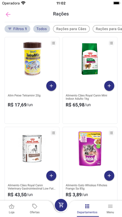 Patas e Pelos Pet Store Screenshot