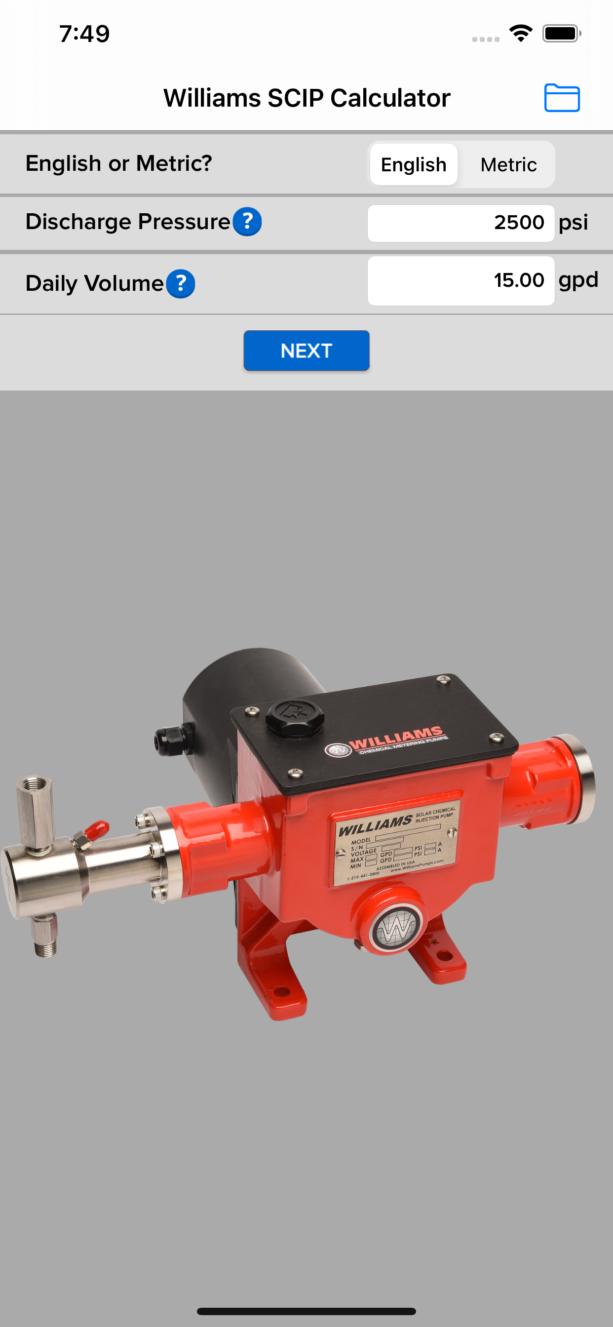 Williams SCIP