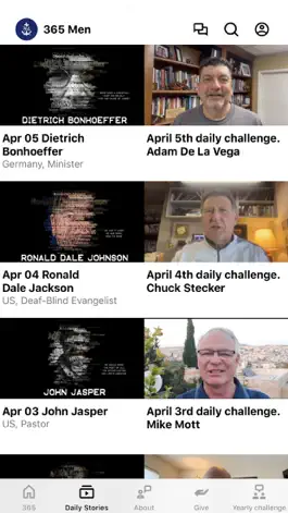 Game screenshot 365 Christian Men apk