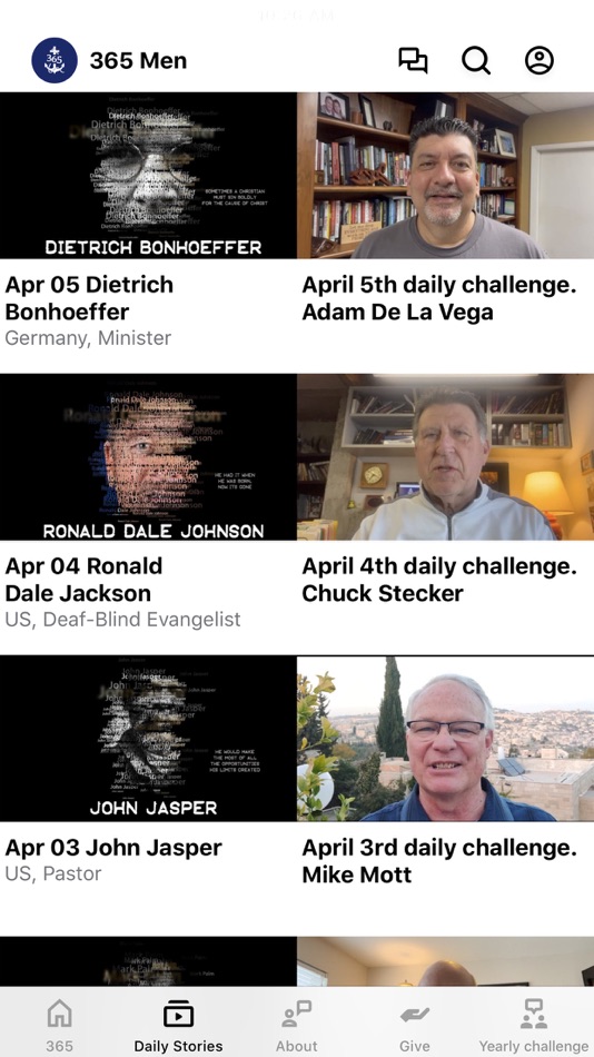 #2. 365 Christian Men (iOS) بواسطة: 365 Christian Men LLC