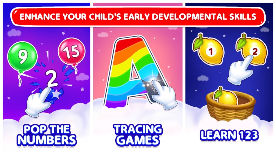 #6. Kids Number Games: Learn 123 (iOS) 由: BRAINBEES SOLUTIONS PRIVATE LIMITED