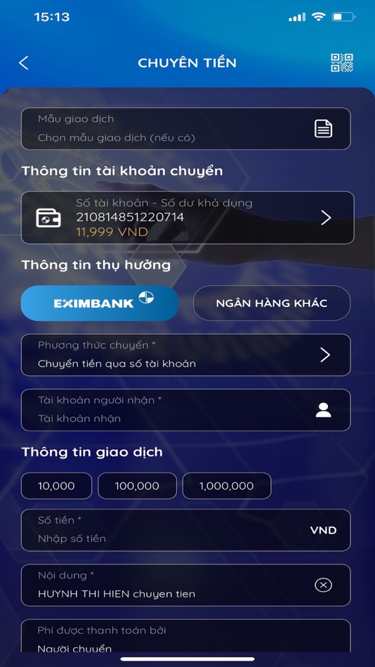 #3. Eximbank EBiz (iOS) Podle: Vietnam Export Import Commercial Joint Stock Bank