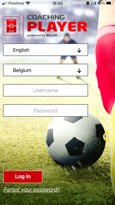 CoachingPlayer Screenshot