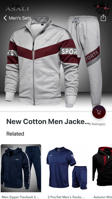 Men's Fashion Outfit Clothes Screenshot