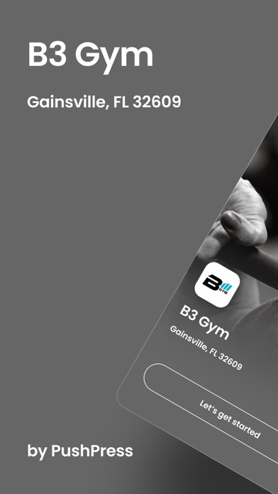 Screenshot #1 pour B3 Gym