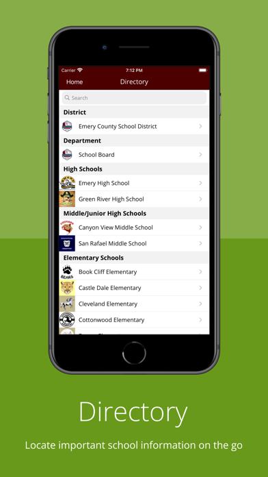 Emery School District Screenshot