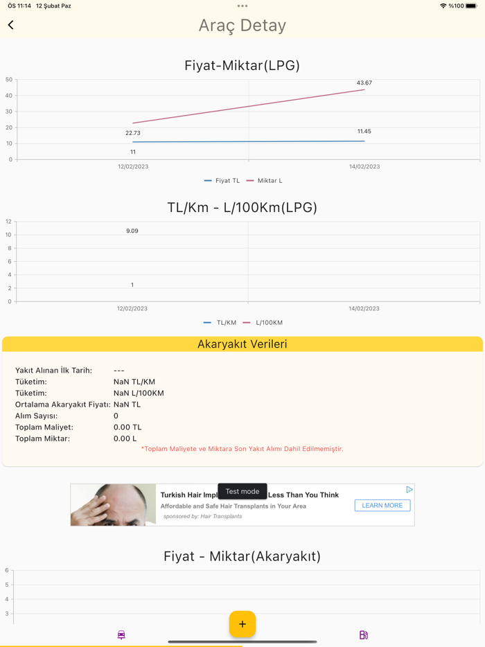 Yakıt Takip Uygulaması