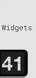 Flip Clock - Widget & Pomodoro screenshot #2 for iPhone