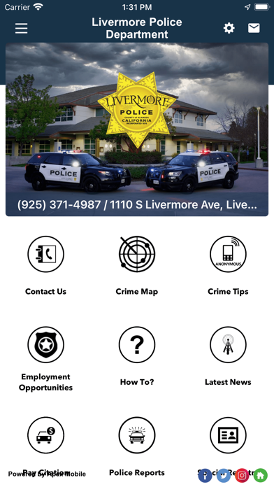 Livermore Police Screenshot