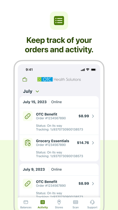 OTC Health Solutions Screenshot