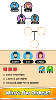 family tree! - logic puzzles iphone screenshot 3