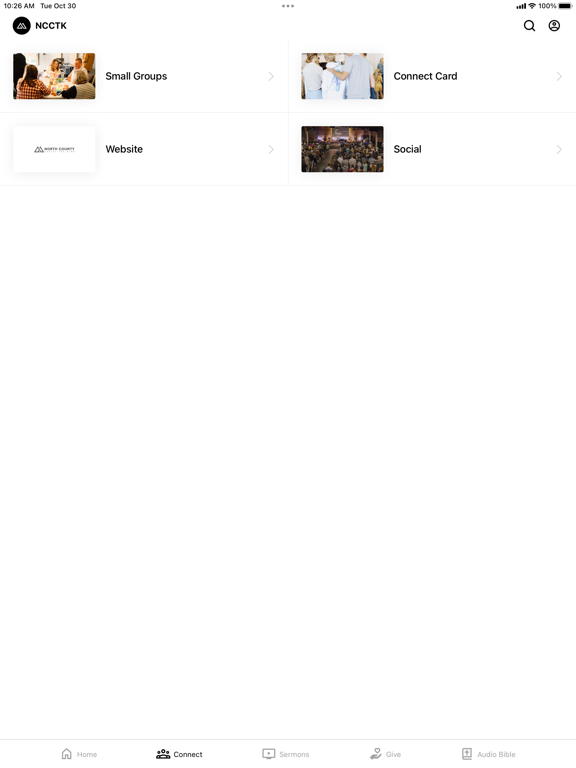 NCCTK Church iPad screenshot 2 - Education app