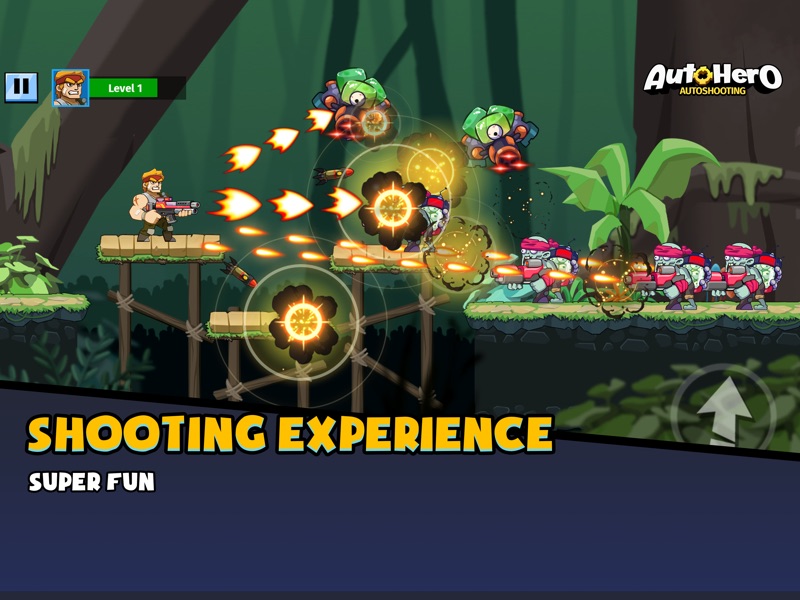 Auto Hero: AutoFire platformer screenshot 12