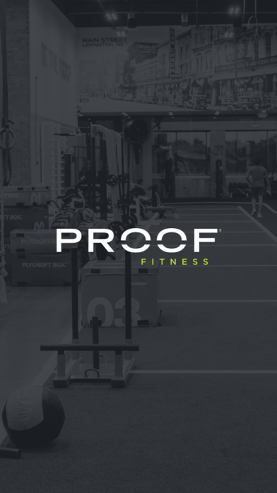 PROOF FITNESS Online Screenshot