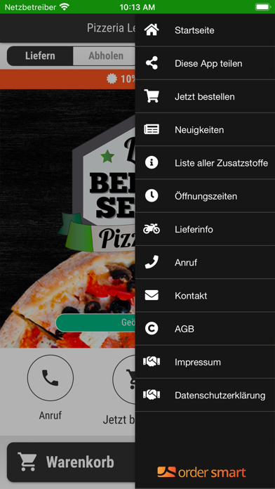 Pizzeria Le Bella Sera Screenshot
