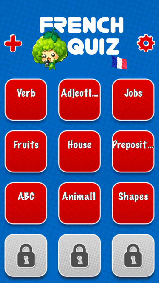 #1. Game to learn French (iOS) By: Duc Tang Van